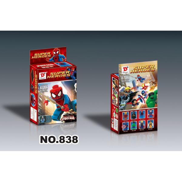 Classic cartoon models superhero block