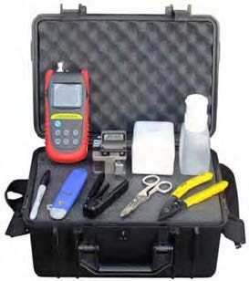 Black Color Ftth Quick Fiber Optic Termination Kit Fast And Convenient