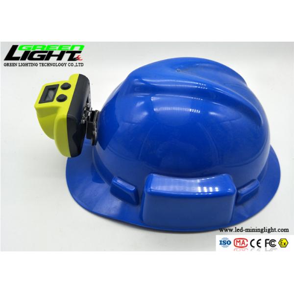 Waterproof 6800mAh 385lum Rechargeable LED Cap Lamp 2.96W