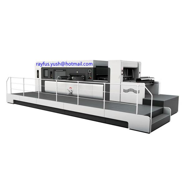 Automatic Flatbed Die Cutter Machine, Automatic Lead-Edge Feeding + Die-cutting + Full-Stripping
