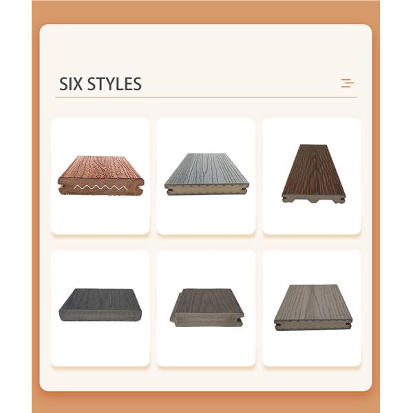 18mm Thickness Deluxe Arch Solid Decking for Outdoor Living Space Design