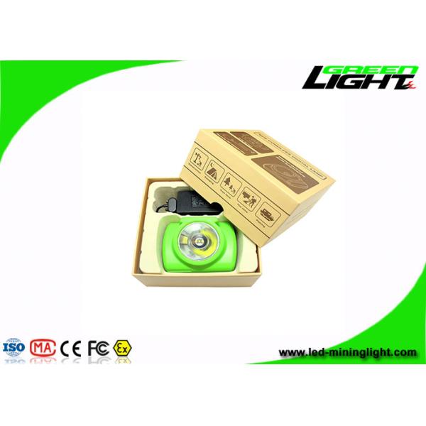 Portable Coal Mining Headlamp 13000 LUX Rechargeable Mining Cap Lamps With OLED Screen Magnetic USB Chargigng