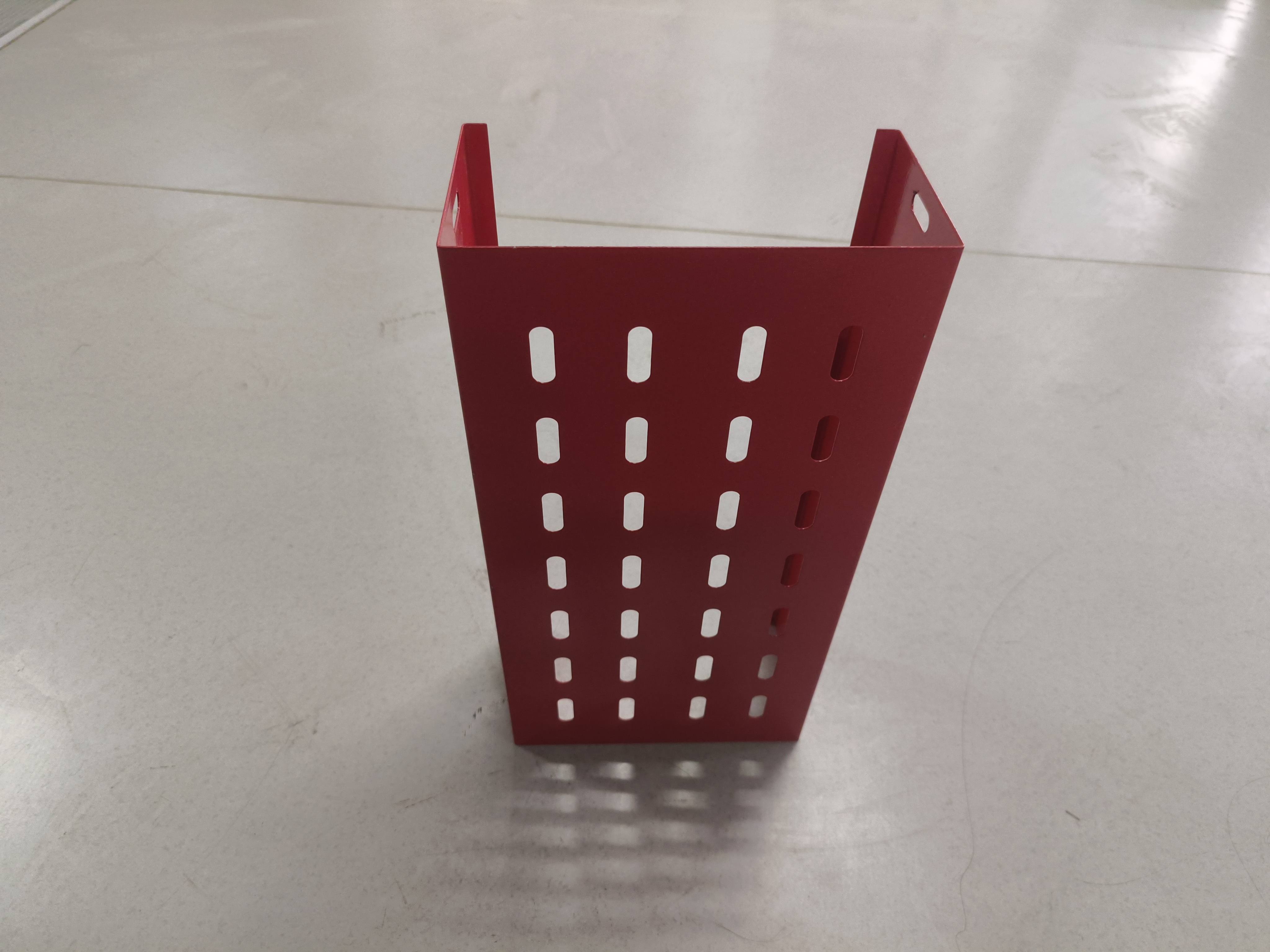 Custom Size Ventilated Steel Cable Tray | Perforated Cable Support Tray with Multiple Surface Finishes for Industrial Cable Wiring