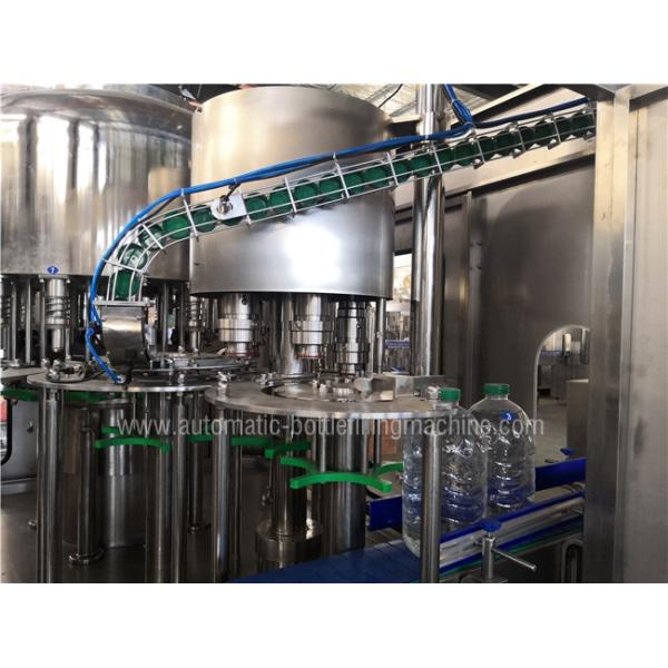 800-3000BPH Drinking Water Bottle Filling Machine For 3-7 Liter Bottle
