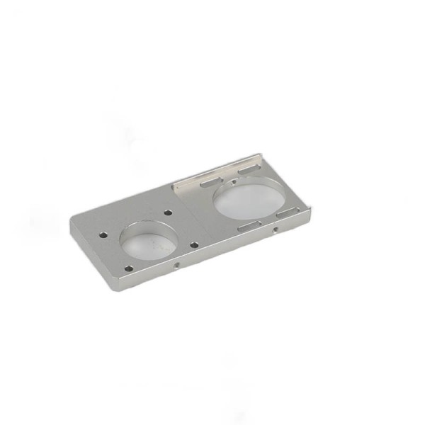Silver Equipment Hollow Processing Parts Customized Precision CNC Components Industrial Providing Custom Manufactured Machinery