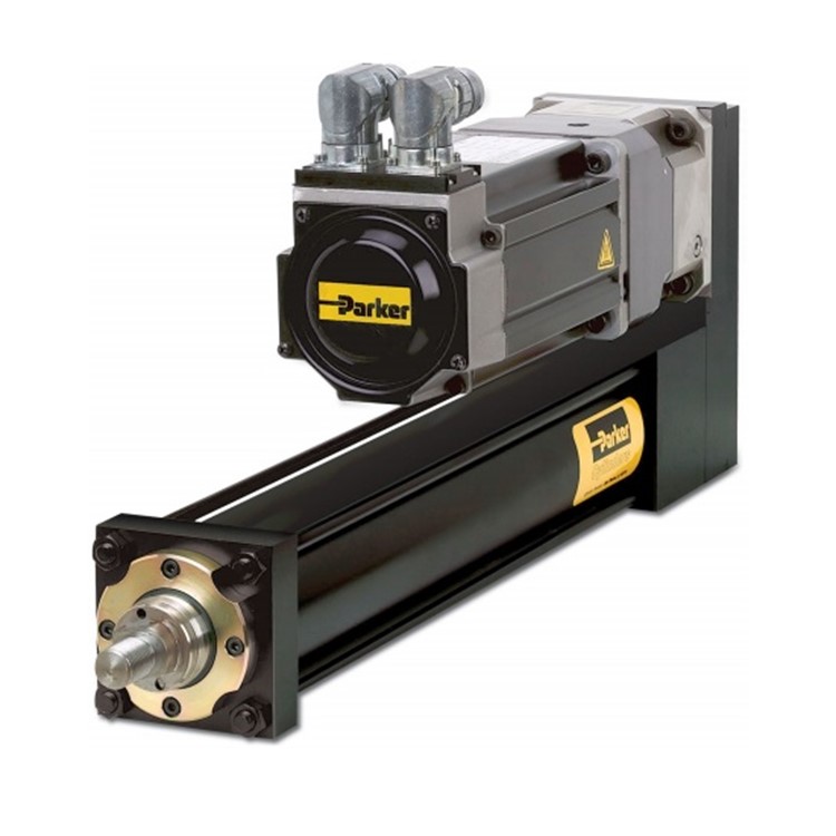 High Precision Large Thrust Telescopic Cylinders Linear Actuator Electric Hydraulic Cylinder Steel with Servo Motor Provided