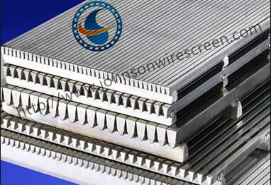 Building Johnson Screen Mesh / Wedge Wire Panels Corrosion Resistance 3000*3000mm
