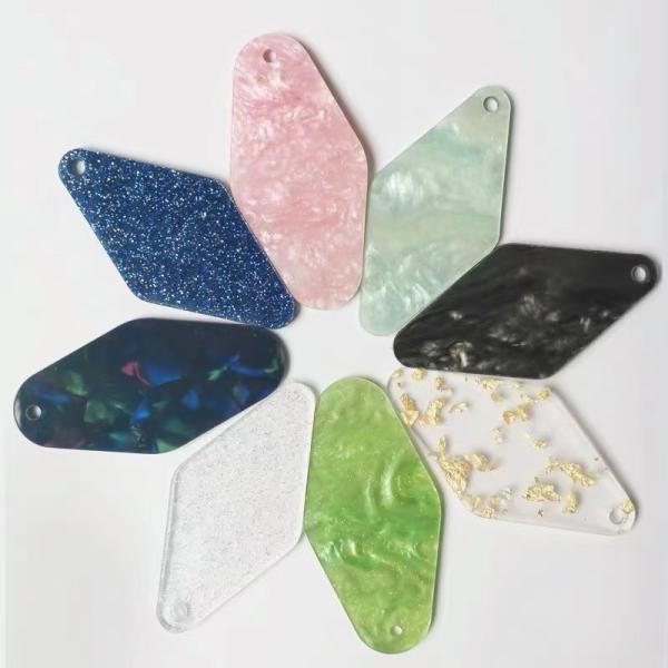 3mm Transparent Special Color Patterned Acrylic Plexiglass Panel For Decoration Craft