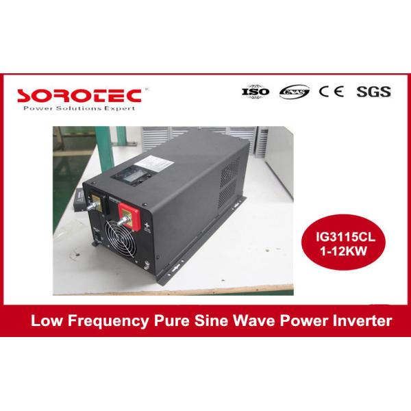 1-6KW Utility / Generator Sine Wave Power Inverter with Remote Control Function , CE ROHS