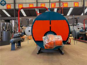 China Factory Price Firetube Type 0.5-3Ton/H Natural Gas Diesel Oil Steam Boiler For Food & Beverage Industry on sale