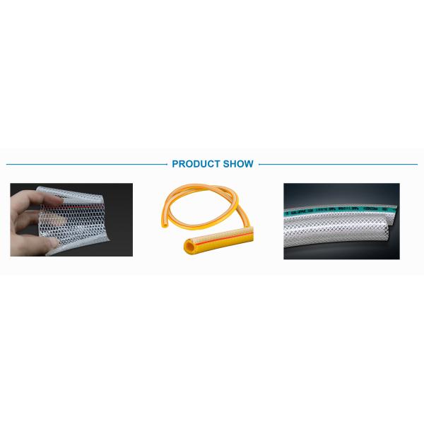 Soft Three Layers Water Pvc Pipe Extruder Big Capacity
