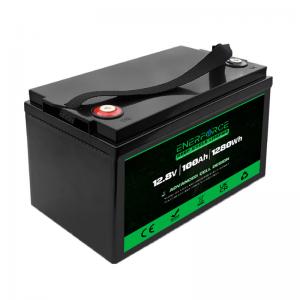 China Enerforce 12V 100Ah Lifepo4 Battery Pack Rechargeable For Home Solar Storage System on sale
