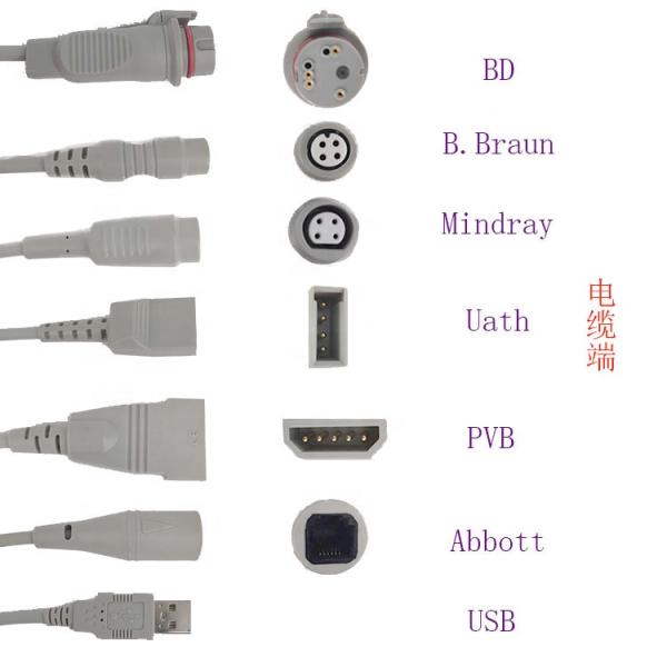 12 Pin Conmen IBP Adapter Cable To Smiths Transducer
