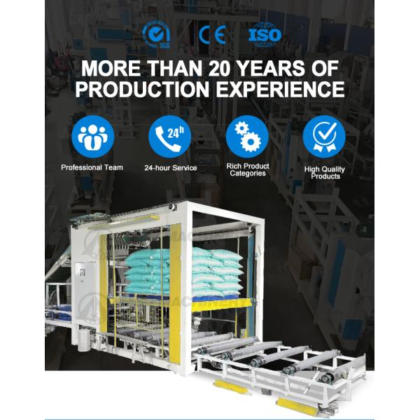 Automatic Grade Automatic Palletized System Bagging Machine for Packaging