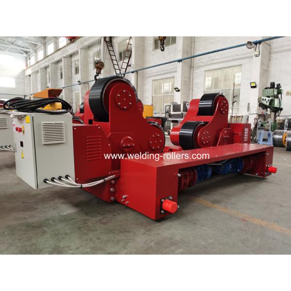 30 Ton Self Aligning Welding Pipe Rollers For Wind Tower Heavy Duty