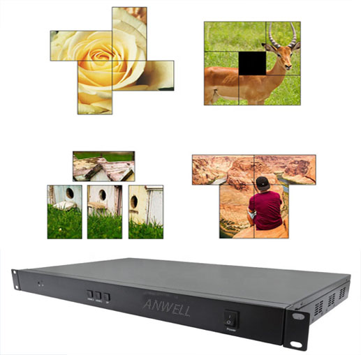 Irregular Shape 1.7mm Bezel Video Wall Led Screen
