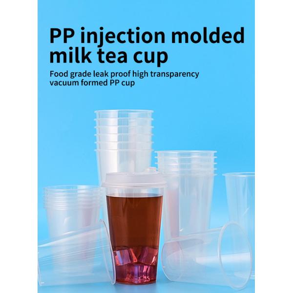 Eco Friendly 98mm Diameter Custom Plastic Party Cups Customer'S Logo Printing