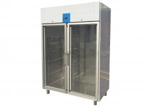 China CE Approved Glass Door Reach-In Upright Chiller Imported Embraco Compressor Commercial Refrigerator Freezer on sale
