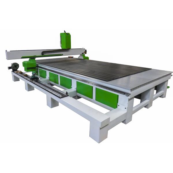 High Efficiency CNC Router Machine 2040 With 4th Rotary Axis For Cabinet Making