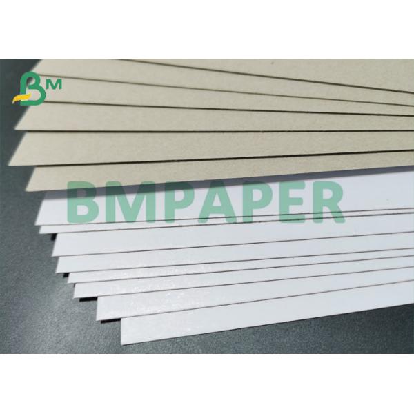 One Side Coated White Top Gray Back 500gsm High Thickness Duplex Board