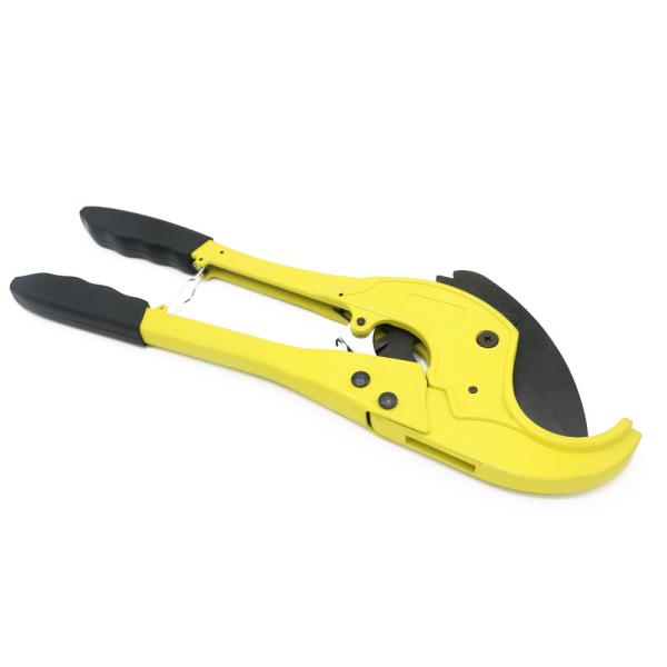 75mm Plastic Pipe Cutters With SK5 Blade And Safety Latch