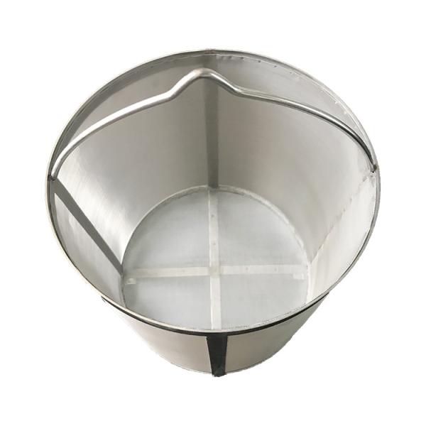 300 Micron 304 Stainless Mesh Basket Brewing Mesh Customized