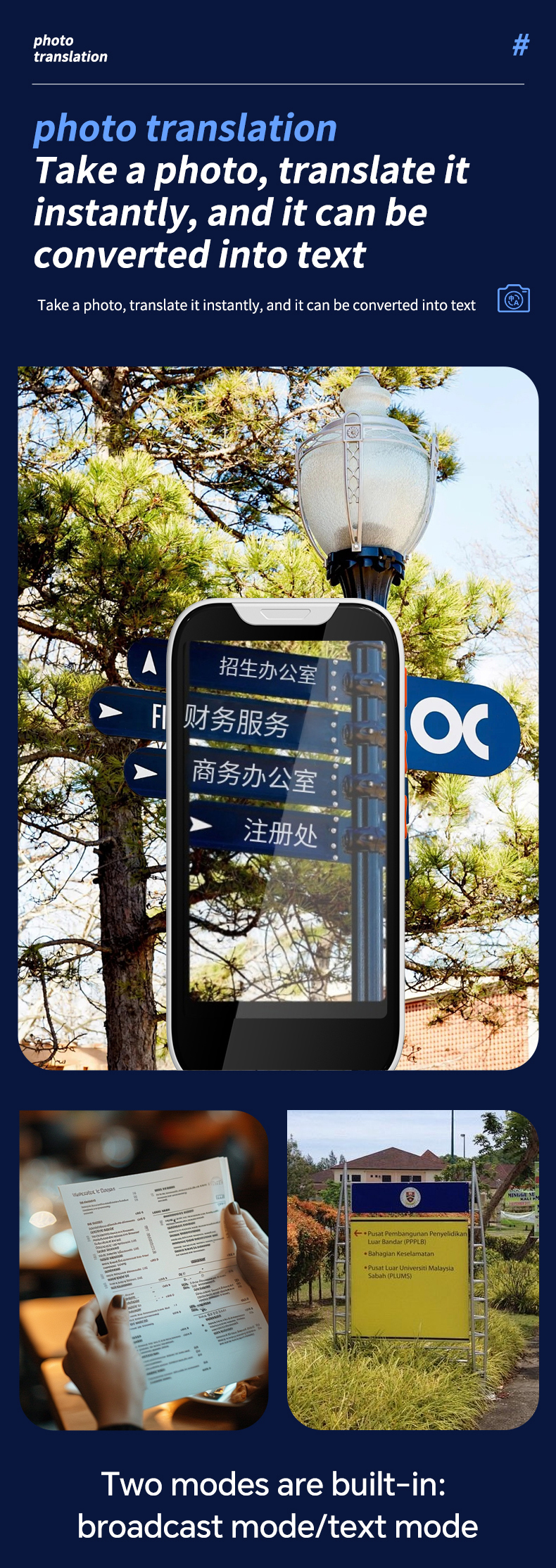Smart Language Translator Scanner 143 Languages Interpretation Real Time Translation Scanner Pen