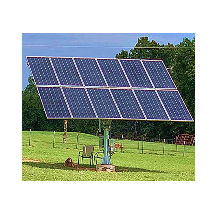 3kw Solar Panel Mounting Bracket Dual Axis Follow Sun Solar Tracking System Intelligent Completed Solar tracker Systems