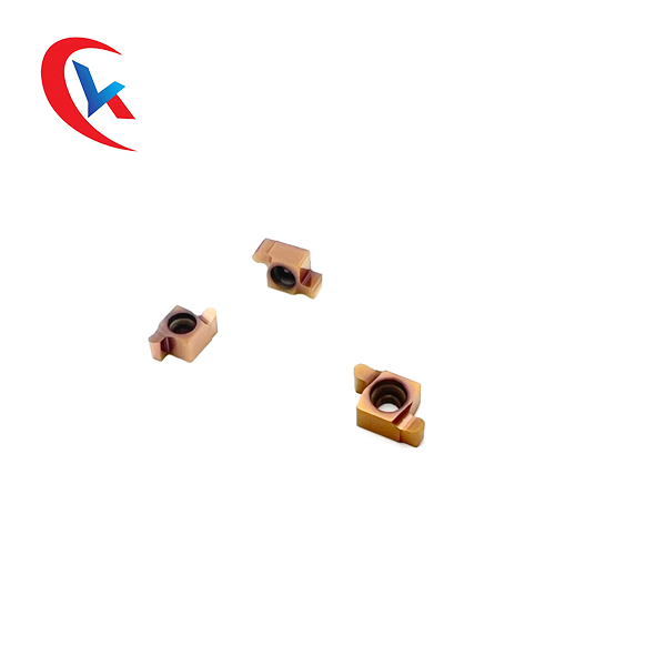 8GR-R PVD Coaing 10 Inserts Per Pack Compatible with CNC Machines Carbide Grooving Inserts