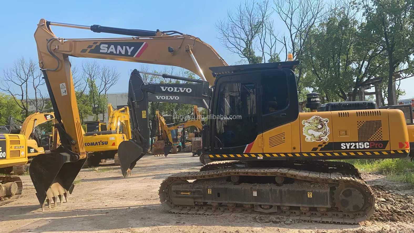 Used Sany 215CPro 21.5t Excavator with CatC9 Engine