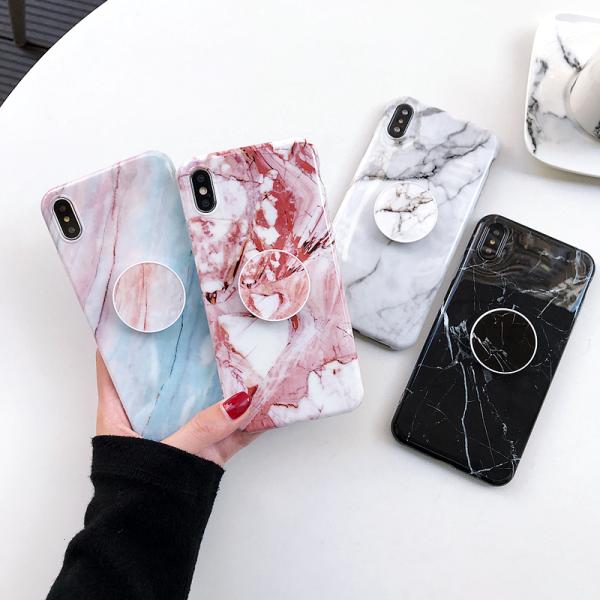 Iphone X(s) TPU mable case with holder, Iphone X(s) protective TPU case, Iphone X(s) accessories, Iphone X marble case