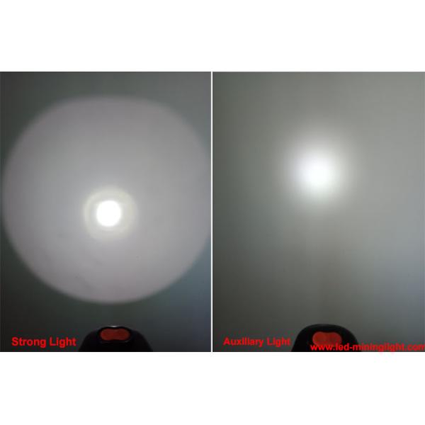 Wireless Black LED Coal Mining Lights With Safety Rope Digital Screen