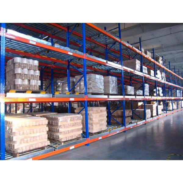 A57: Gravity Storage Racking Warehouse Gravity Pallet Rack Pallet Flow Rack