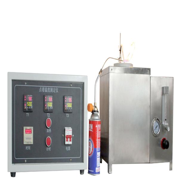 ISO 871/ ASTM D1929 Plastic Testing Equipment For Auto Ignition Temperature Flammability