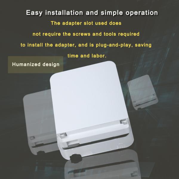 FTTH Termination Box ABS Fiber Optic Distribution Box G657A2 Flame Retardant