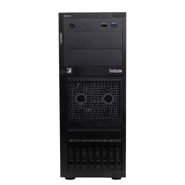 ThinkSystem ST250 V3 Tower Server with Xeon Processor DDR5 Memory and Hot-Swap Drive Bays