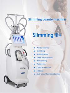 China beauty face lift cellulite 2 roller vacuum electric sculptor machine slimming body massager on sale