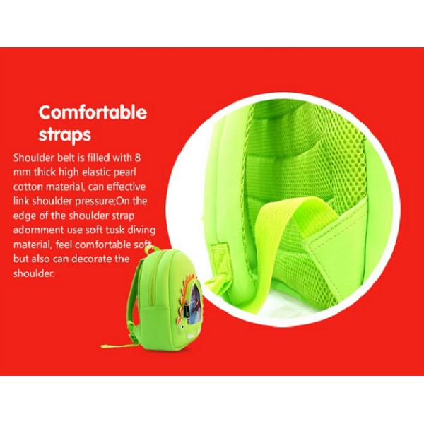 Pretty Mini Children School Backpack Cartoon Character Dinosaur Style