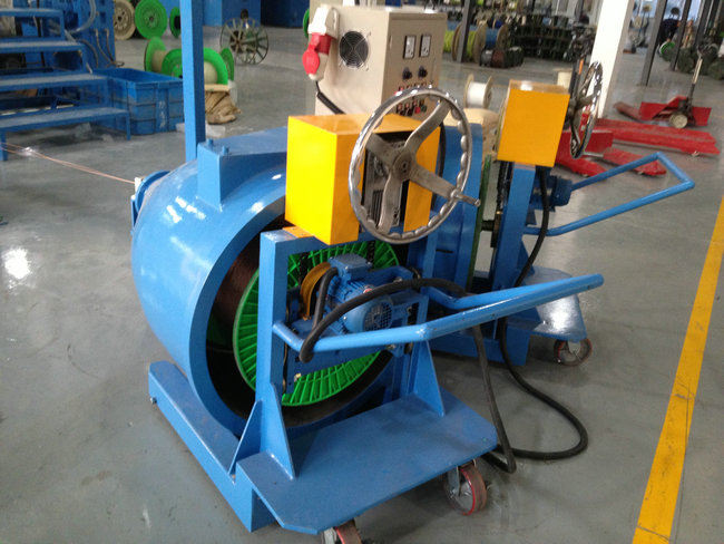 Double Heads Non Halogen Extrusion Line 370W AC Current Motive