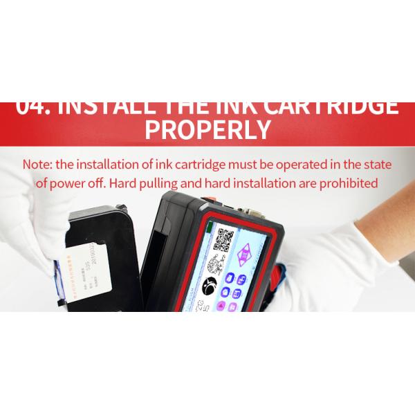 Intelligent Date Code Inkjet Printers Print Dimension 4-25.4mm 0.89 KG CE Certified