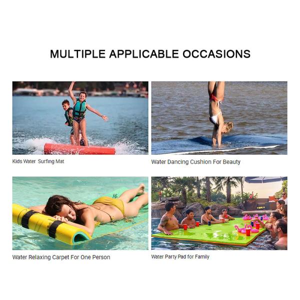 Soft Floating Foam Pool Mats In Water Play Equipment Outdoor