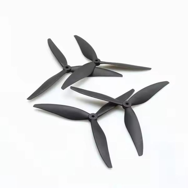 8-Inch Black PC Propeller 8040-3 Three Leaf Crossing Machine Drones Accessory OEM Brand for DIY FPV Drone Kit