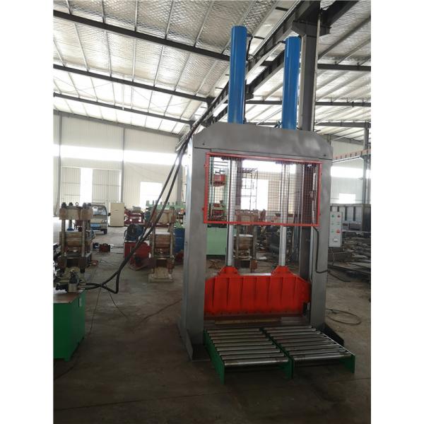 Hydraulic Automatic Rubber Cutting Machine with 8T Cutting Force for Bale Cutter Applications