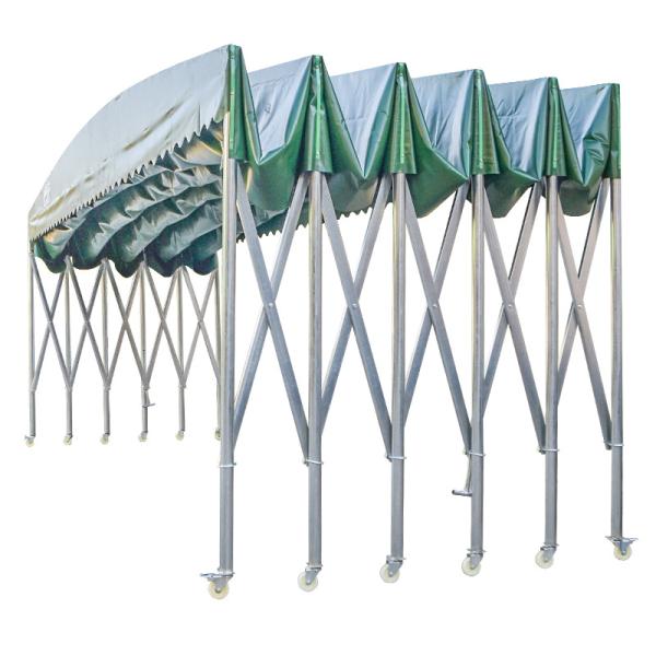 Outdoor Storage Canopy Multi-Function Retractable Folding Tent for Wind Resistance