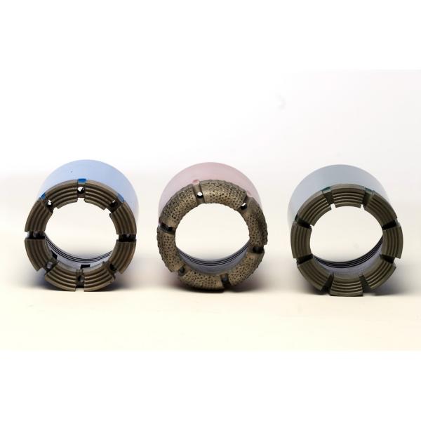 AAA Grade Natural Diamond Surface Set Multi Step Core Drill Bits for Unconsolidated Formations