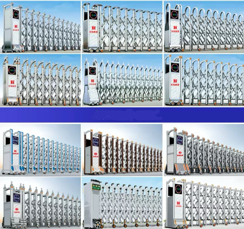 Electric Automatic Security Entrance Retractable Gate for School and Factory