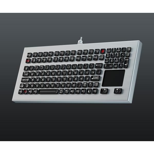 Industrial Keyboard With Touchpad And IP68 Dynamic Waterproof Technology