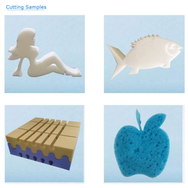 Vertical Cnc Latex Polyurethane Foam Machine With Revolving Knife
