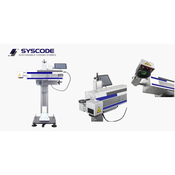 60W CO2 Laser Marking Machine High Production Fiber Laser Marking Machine