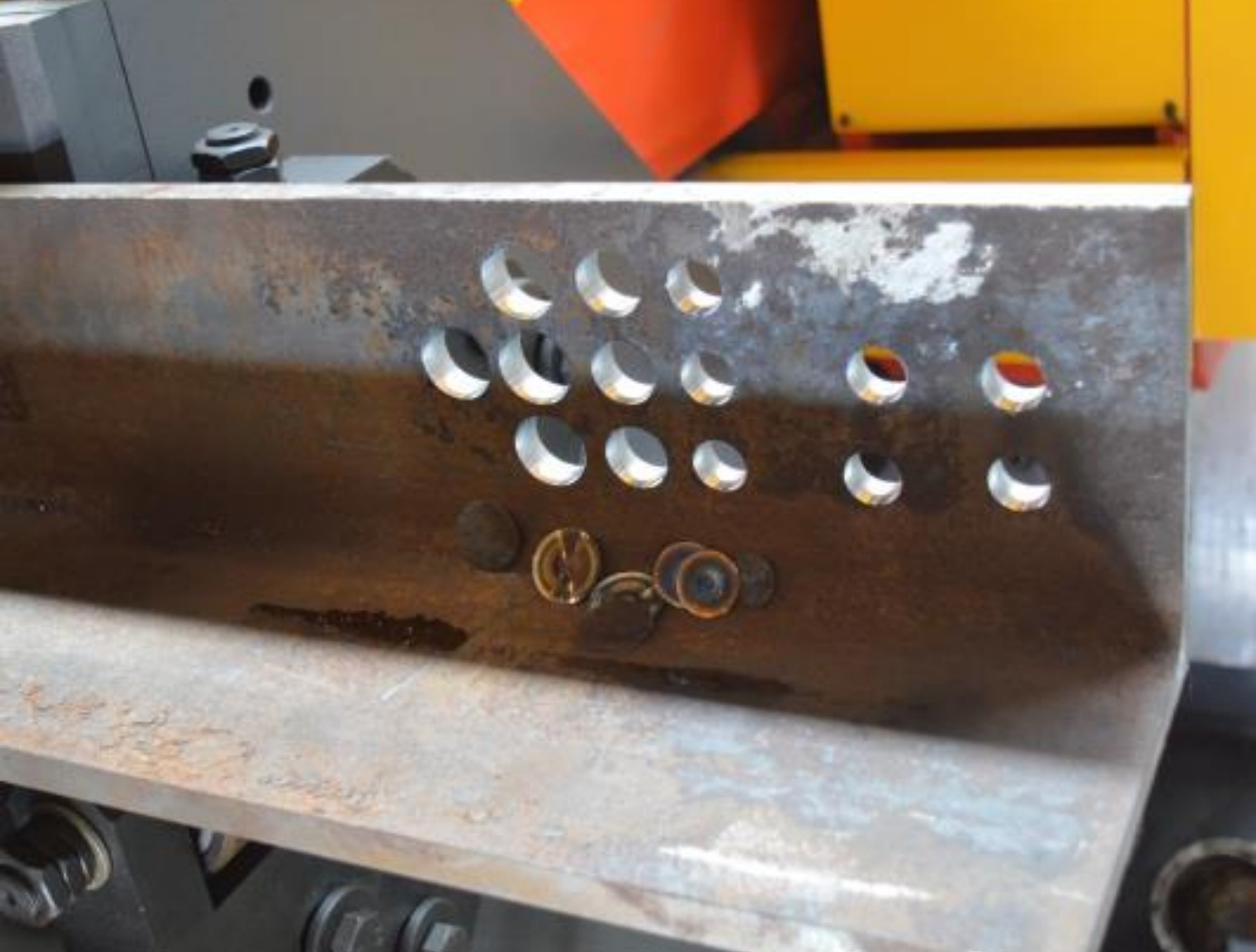 Intelligent CNC Angle Drilling and Marking Machine with 6 Drilling Heads